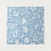 Zomerpatroon Wandkleed (Voorkant (horizontaal))