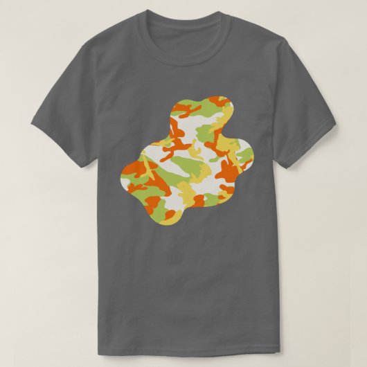 Zomerpatroonverf v3 t-shirt (Design voorkant)