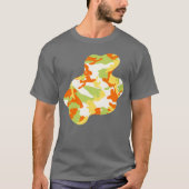 Zomerpatroonverf v3 t-shirt (Voorkant)