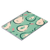 Zomerperen: vers fruitpatroon. notitieboek (Linkerzijde)