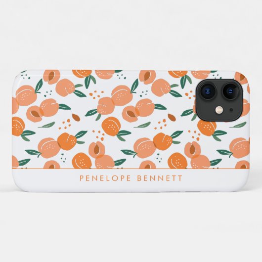 zomerperspatroon | Monogram Case-Mate iPhone Case (Achterkant (horizontaal))