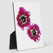 Zomerpetunia's Fotoplaat (Zijkant)