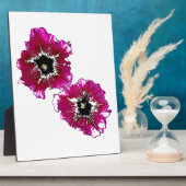 Zomerpetunia's Fotoplaat (Zijkant)