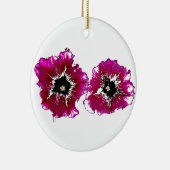 Zomerpetunia's Keramisch Ornament (Rechts)