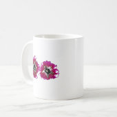 Zomerpetunia's Koffiemok (Voorkant links)