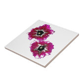 Zomerpetunia's Tegeltje (Zijkant)