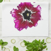 Zomerpetunia's Theedoek (Gevouwen)