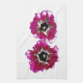 Zomerpetunia's Theedoek (Verticaal)