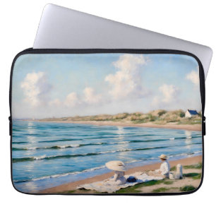 Zomerpicknick aan de Kust Laptop Sleeve