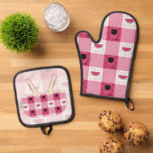 Zomerpicknick Ovenwant & Pannenlap Set (Top down)