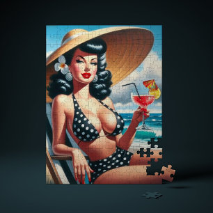  zomerpin-up legpuzzel