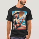  zomerpin-up t-shirt (Voorkant)