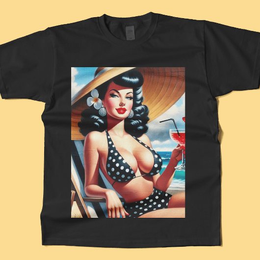  zomerpin-up t-shirt