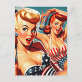  zomerpinups briefkaart (Voorkant)