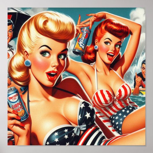  zomerpinups poster (Voorkant)