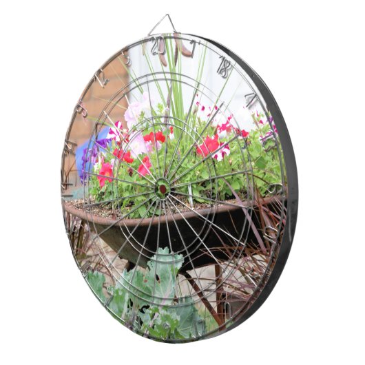 Zomerplanter Dartbord (Voorkant Rechts)