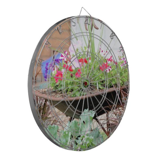 Zomerplanter Dartbord (Voorkant Links)