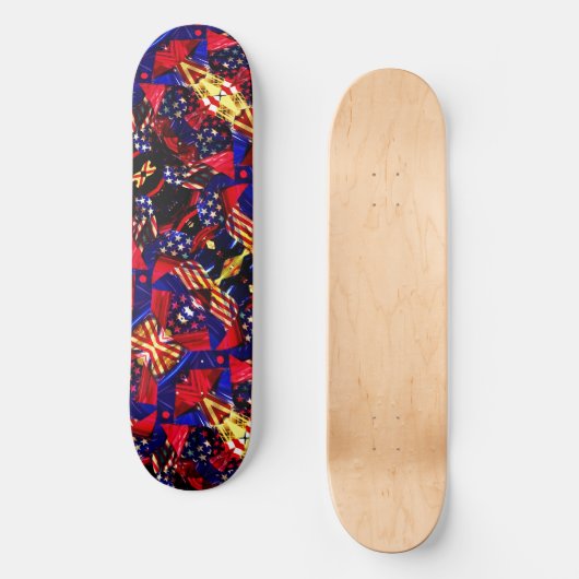 Zomerplezier, 8 1/2" Skateboard Deck (Voorkant)