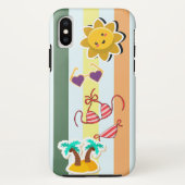 Zomerplezier Case-Mate iPhone Case (Achterkant)