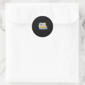 Zomerplezier II Oversized Ronde Sticker (Tas)