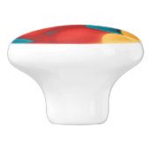 Zomerpomp (met type) Keramische Knob Knop (Zijkant)
