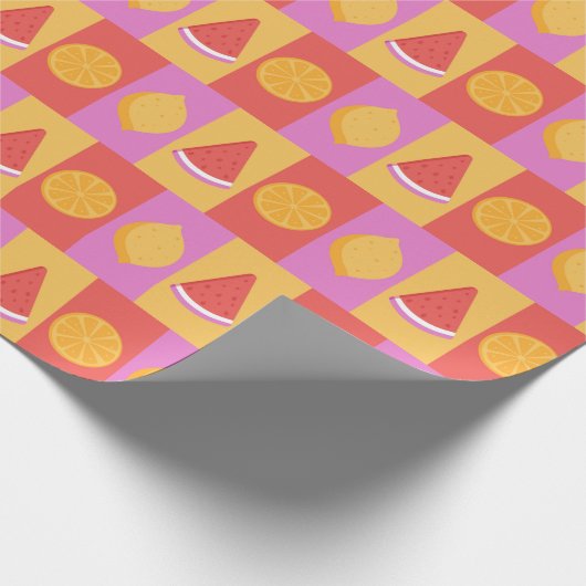 Zomerpomppapier Cadeaupapier (Hoek)