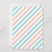 Zomerpoolfeest achtertuin BBQ-fest  Kaart (Achterkant)