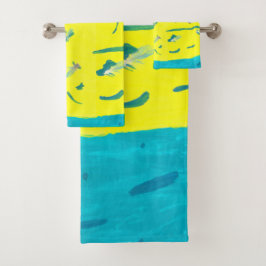 Zomerpret  bad handdoek