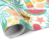 Zomerpret Cadeaupapier (Rol Hoek)