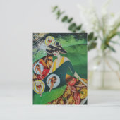 Zomerpret Collage Briefkaart (Staand voorkant)