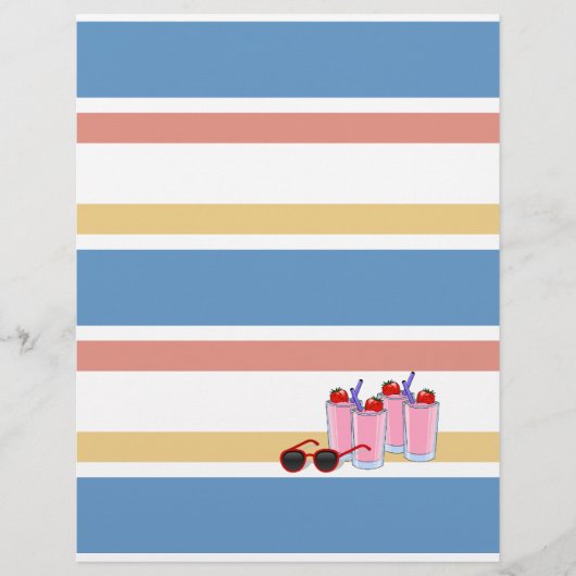 Zomerpret custom flyer (Voorkant)