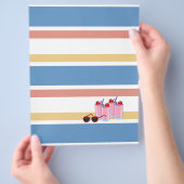 Zomerpret custom flyer (Hand)