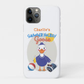 Zomerpret Gans Retro Persoonlijk Case-Mate iPhone Case (Achterkant)
