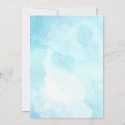 Zomerpret in de zon Zwembadfeest Verjaardag Kaart (Achterkant)