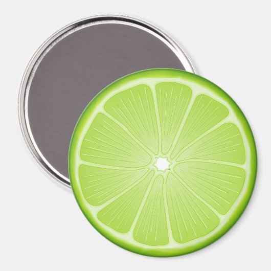 Zomerpret Lime Magneet (Voorkant / Achterkant)