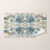 Zomerpret Oceaanspray Spat abstracte kunst Bad Handdoek (Handdoek)