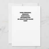 Zomerpret PARTY Kaart (Achterkant)