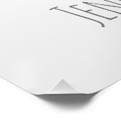 Zomerpret Verjaardag Perfect Poster (Hoek)