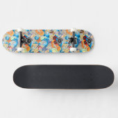 Zomerpretpatroon Skateboard (Horizontaal)