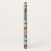 Zomerpretpatroon | Voeg uw initiaal 2 toe Case-Mate iPhone Case (Achterkant/links)
