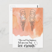 Zomerprijsopgave voor elke ijsventilator briefkaart (Voorkant / Achterkant)