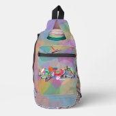 Zomerprint Naai Zak Sling Bag (Voorkant)