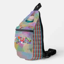 Zomerprint Naai Zak Sling Bag