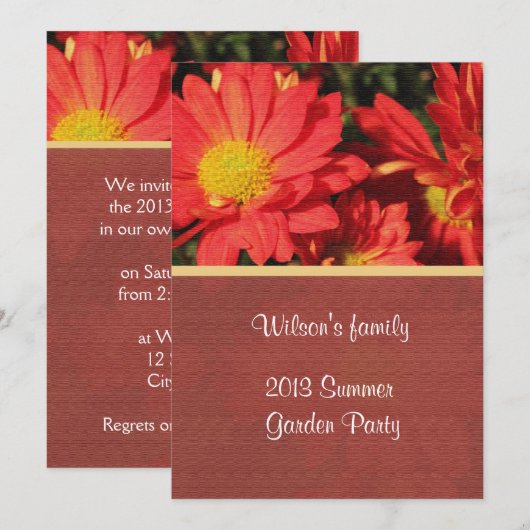 zomerrecorder kaart (Voorkant / Achterkant)