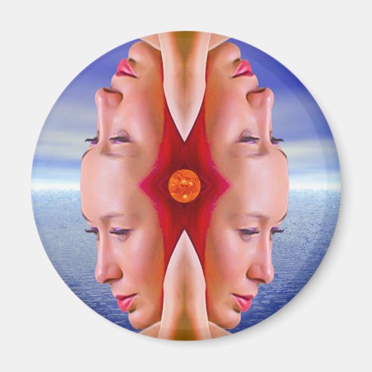 zomerreflectie magneet (Voorkant)