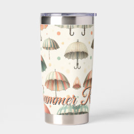 Zomerregen Geïsoleerde Drinkbeker