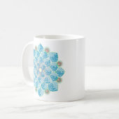 Zomerregen Mandala Koffiemok (Voorkant links)