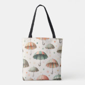 Zomerregen Tote Bag (Achterkant)