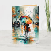 Zomerregens in de stad 2 kaart (Voorkant)