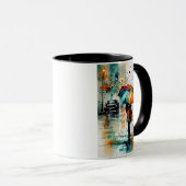 Zomerregens in de stad 2 mok (Voorkant rechts)